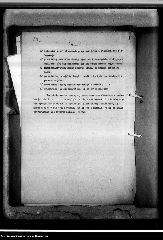 Obraz 16 z jednostki "Powiatowa Komisja Rolniczej Służby Młodzieży Wiejskiej - regulamin, protokoł zebrania"