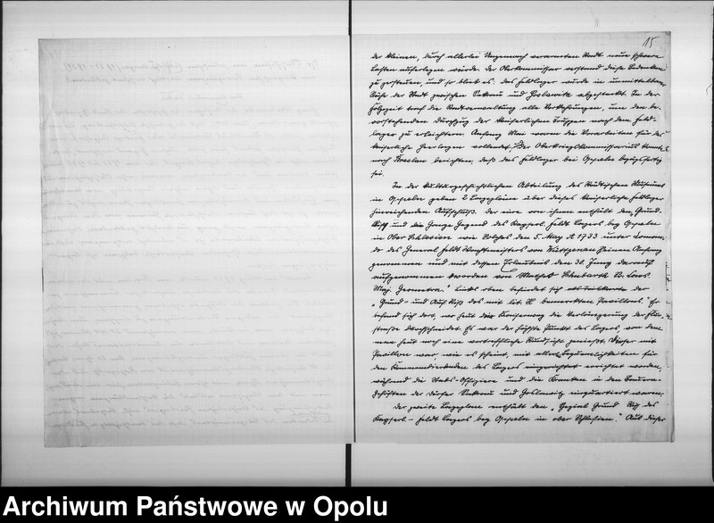 Obraz 16 z jednostki "[Wypisy z ksiąg metrykalnych parafii opolskiej, artykuły prasowe i materiały rękopismienne dotyczące historii Opola, cechów opolskich, polskiej wojny sukcesyjnej z lat 1733-1738]"