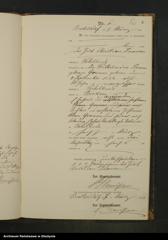 image.from.unit.number "Sterbe-Neben-Register Nr 1 - 40"