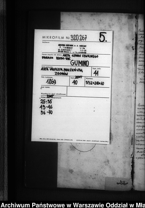 image.from.unit.number "Akta urodzeń, małżeństw, zgonów"