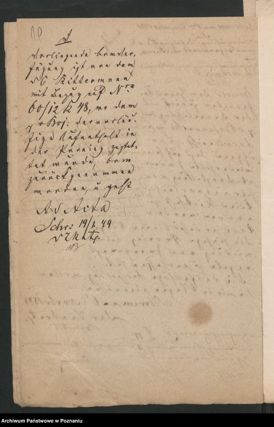 Obraz 13 z jednostki "A. betr. Peter von Bojanowski"