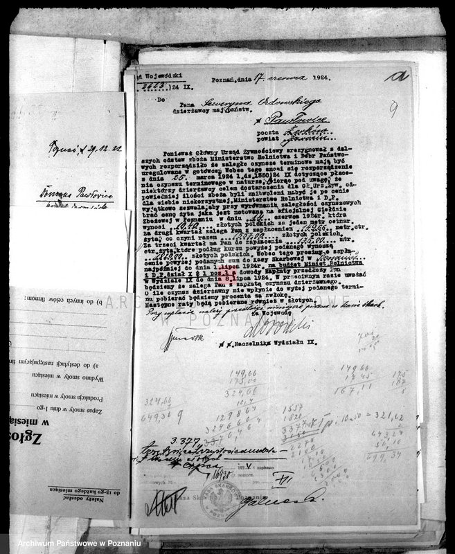 Obraz 12 z jednostki "Czynsz dzierżawny majątku Pawłowice"