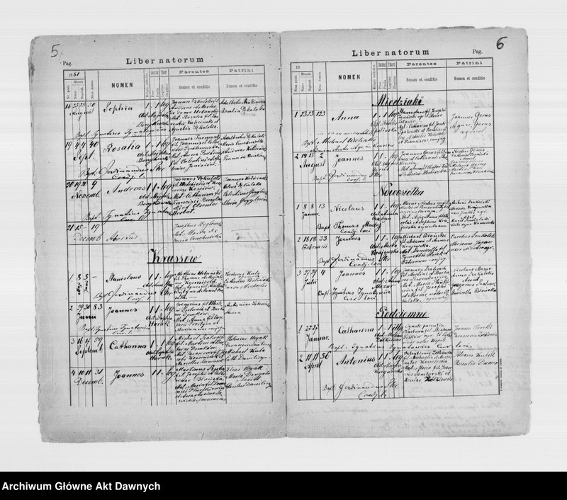 image.from.unit.number "Parafia: Rakowiec. Dekanat: Szczerzec. Kopie z ksiąg metrykalnych ur., śl., zg. dla wsi Rakowiec, Brodki, Hucisko, Krasów, Miedziaki, Nowosiółka, Podciemne. Polana."
