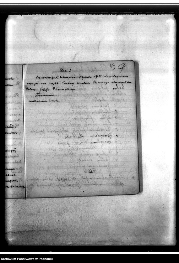 Obraz 17 z jednostki "Protokoły zebrań Oddziału Związku Strzeleckiego w Drawsku"