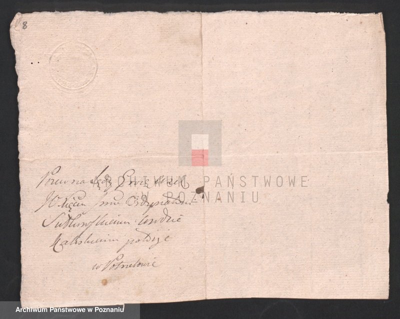 Obraz 9 z jednostki "Odpisy pozwów sądowych, wystawionych przez Franciszka Antoniego Kwileckiego, starostę wschowskiego dla Sułkowskich, właścicieli miasta Leszna"