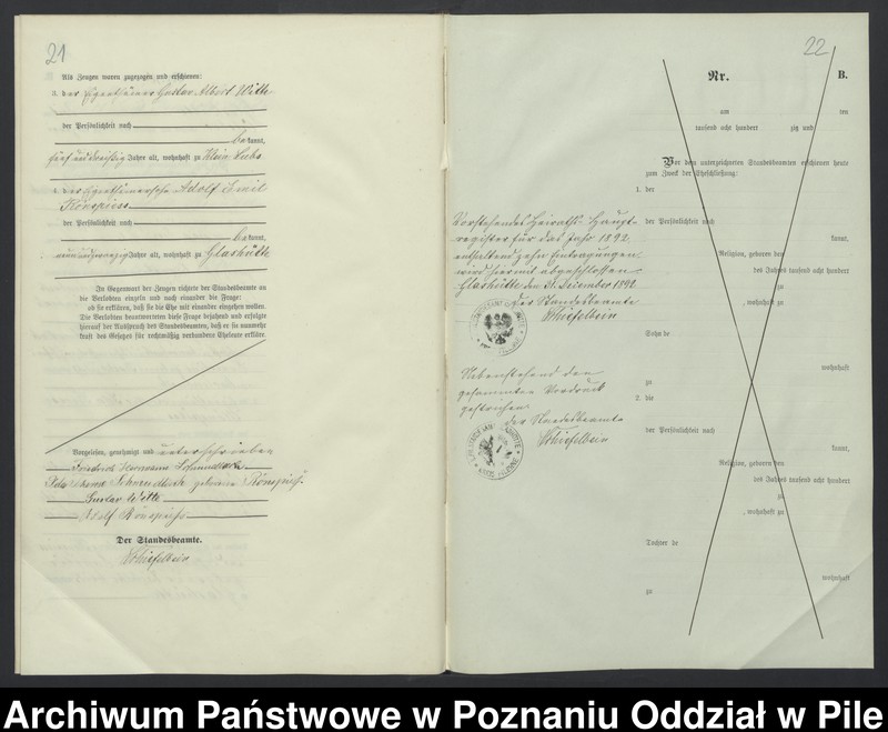 Obraz 14 z jednostki "Księga małżeństw"