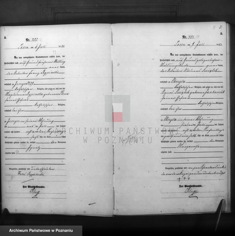 Obraz 6 z jednostki "Księga urodzeń t. II"