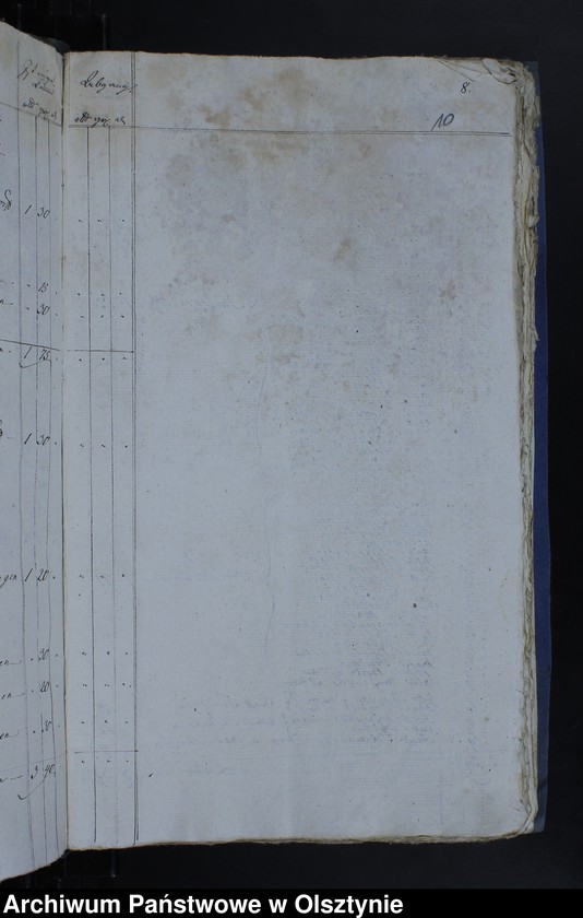 image.from.unit.number "Jahr Rechnung aller Einnahme und Ausgabe der Jäskendorffschen Kirche"
