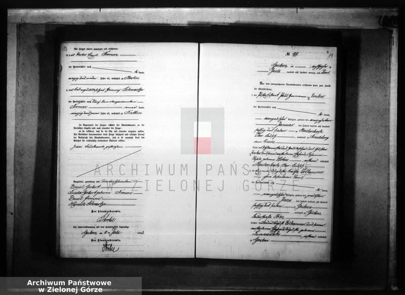 Obraz 14 z jednostki "Heirats-Neben-Register, Band II von No 170 bis No 297"