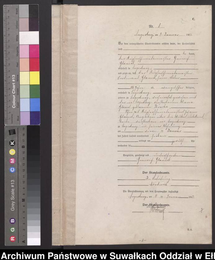image.from.unit.number "[Sterbe-Neben-Register des Preussischen Standes-Amtes Angerburg Kreis Angerburg]"