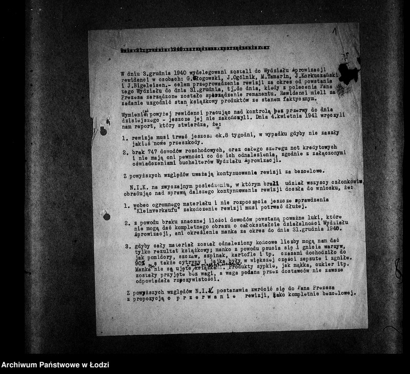 Obraz 4 z jednostki "[Protokoły i raporty z lustracji wydziałów i resortów]"