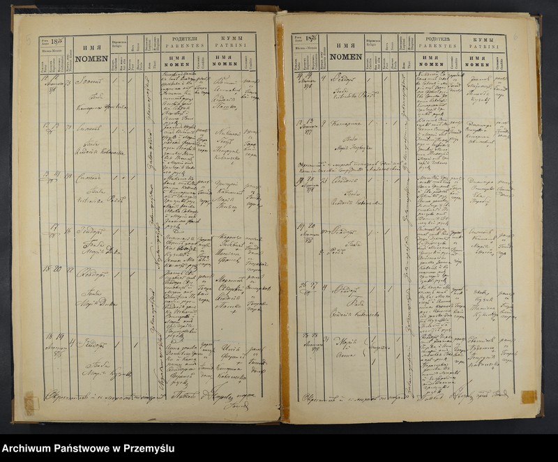 image.from.unit.number "[Odpisy księgi urodzeń, małżeństw, zgonów z lat 1876-1881]"