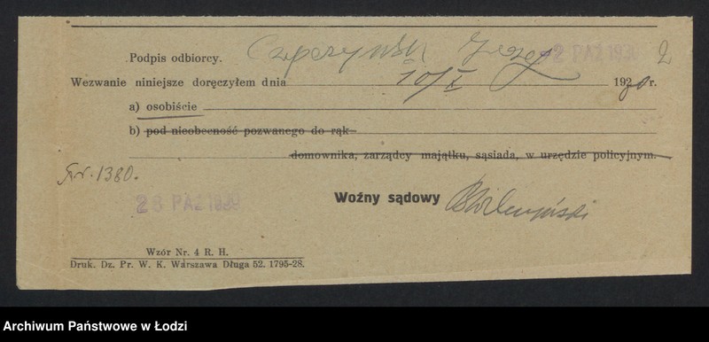 Obraz 4 z jednostki "Józef Czapczyński- sklep rzeźniczy"