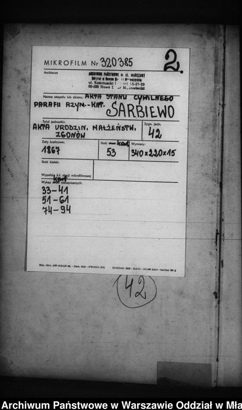 image.from.unit.number "Akta urodzeń, małżeństw i zgonów"