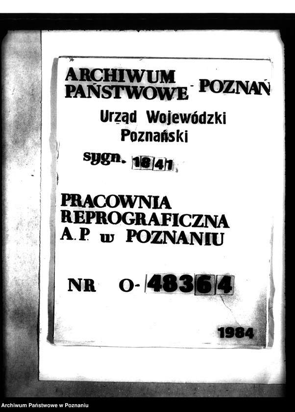 Obraz 1 z jednostki "Dobra państwowe Wełna ubezpieczenie od ognia"