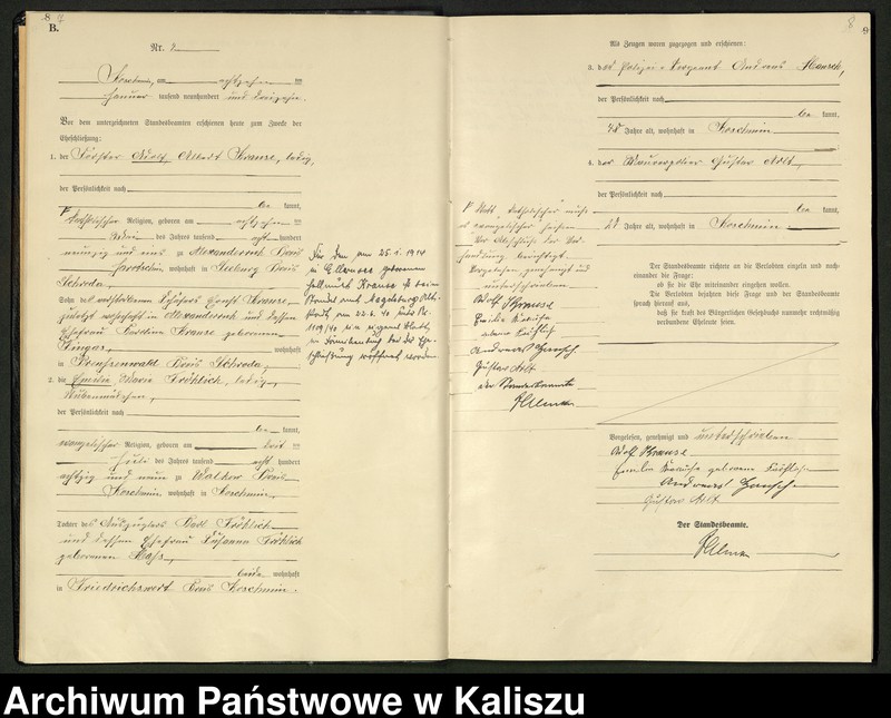 Obraz 7 z jednostki "[Księga małżeństw]"