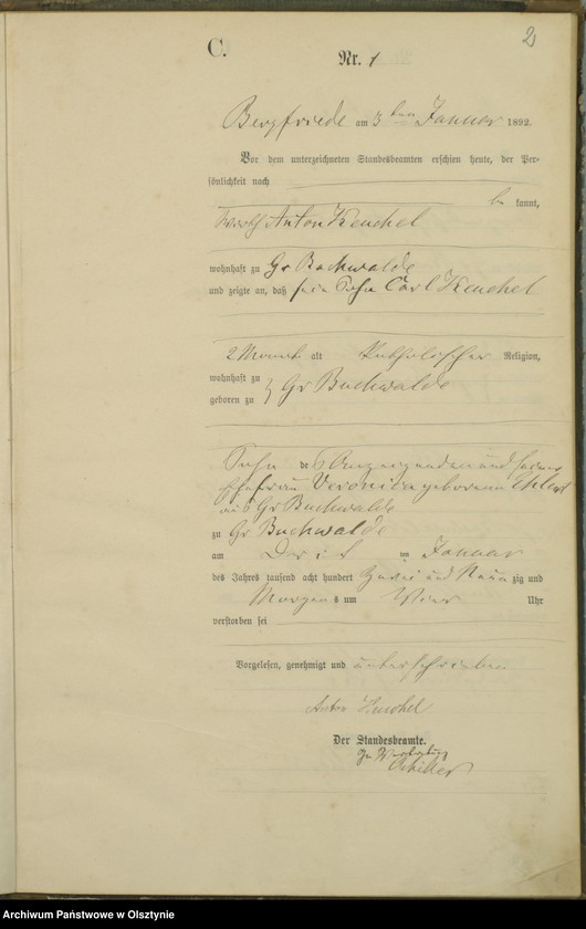 image.from.unit.number "Sterbe-Haupt-Register Nr 1 - 51"