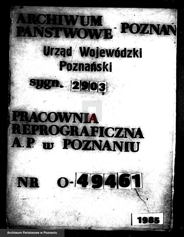 Obraz 12 z jednostki "/Księga kontroli prac parcelacji prywatnej powiatu wrzesińskiego/"
