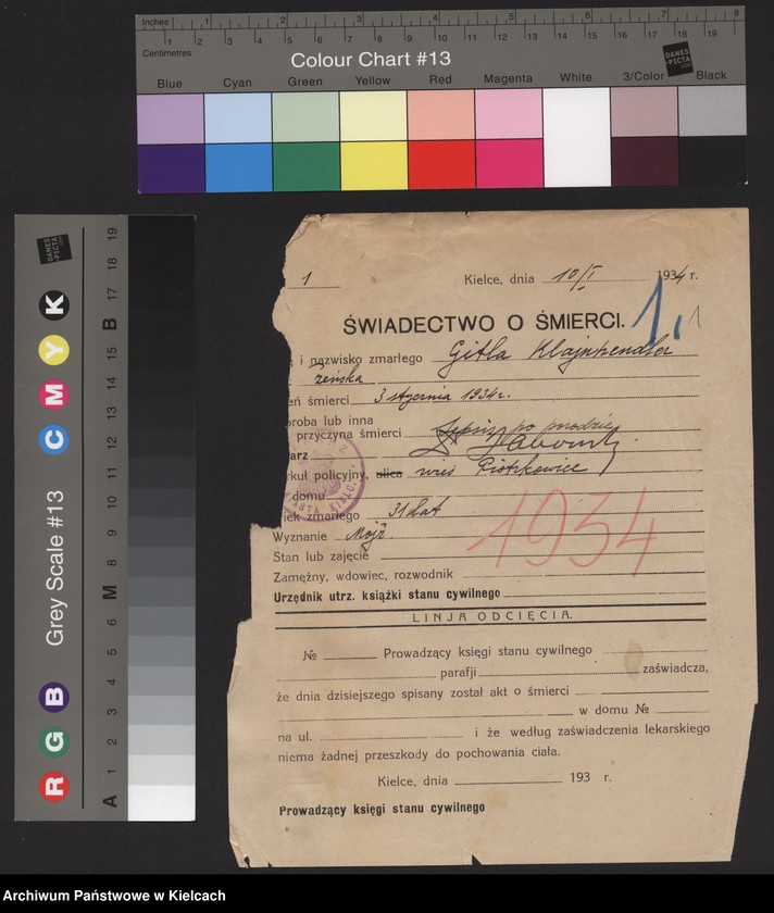 image.from.unit.number "Załączniki do akt zgonu Okręgu Bożniczego Kielce za rok 1934"