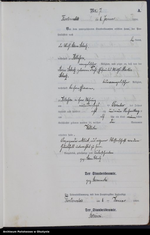 image.from.unit.number "Geburts-Neben-Register Nr 1 - 254"