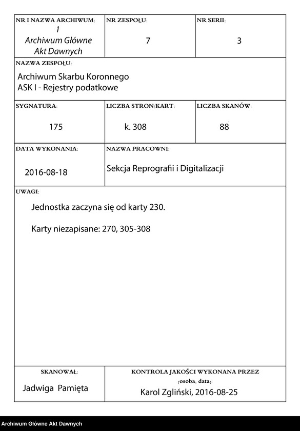 image.from.unit.number "Rejestr przychodów i rozchodów skarbu nadwornego."