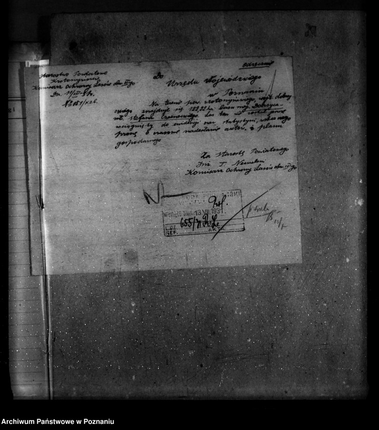 image.from.unit.number "Majętność leśna Dobrzyca powiat krotoszyński"