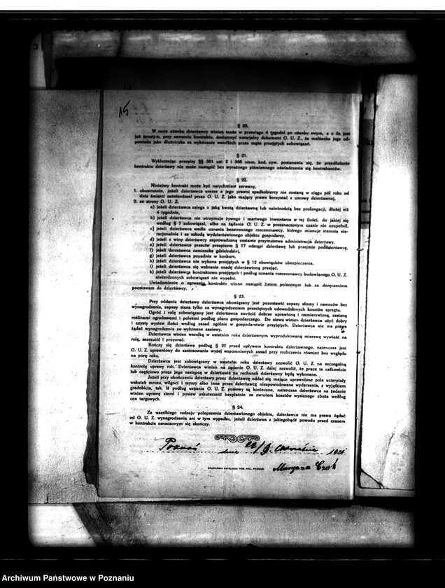 Obraz 19 z jednostki "Parcelacja majątku Witobel powiatu poznańskiego działka nr 12/26. Marianna Czok"