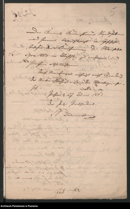 Obraz 10 z jednostki "A. betr. Dionisius Oberfeldt, Kaufmann /Waffenlager/"