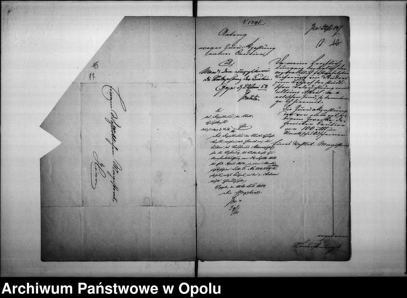 Obraz 14 z jednostki "Acta des Magistrats zu Oppeln betreffend: die Strassen-Beleuchtung und Verdingung der Oellieferung. de Anno 1853"