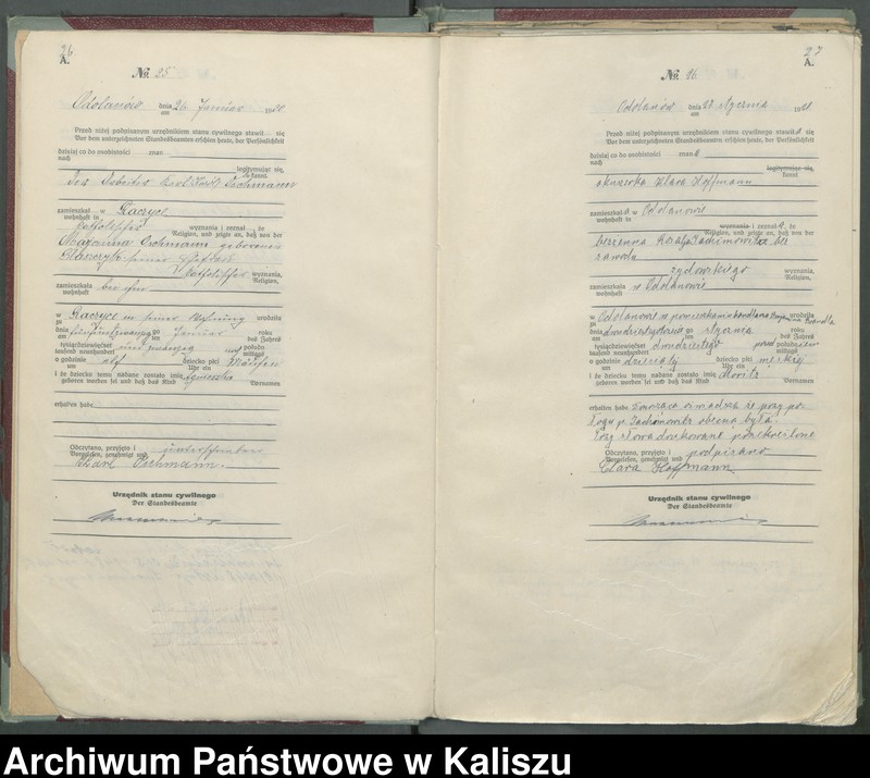 image.from.unit.number "Księga aktów urodzenia (pierwopis)"