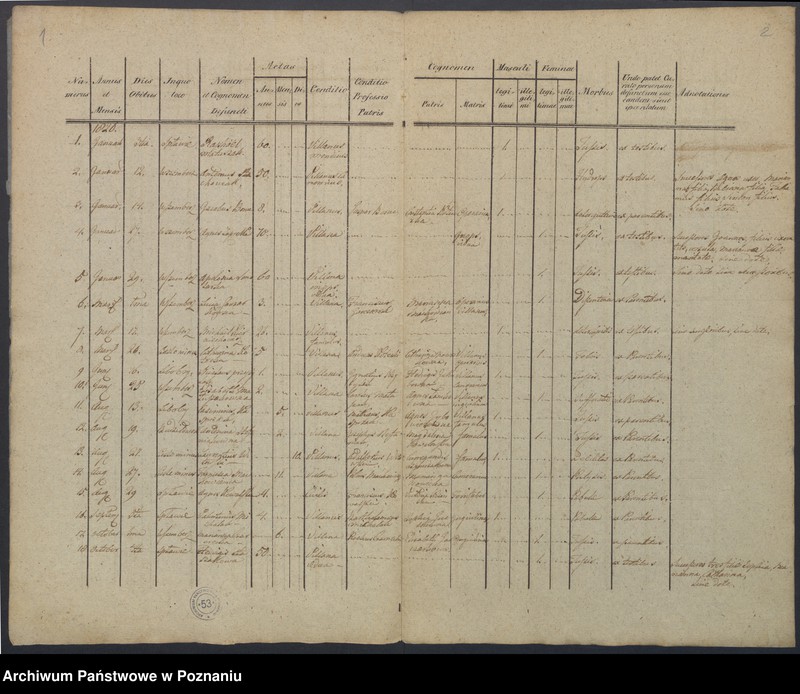 Obraz z jednostki "Duplikat Libris Baptisatorum, Copulatorum, Mortuorum."