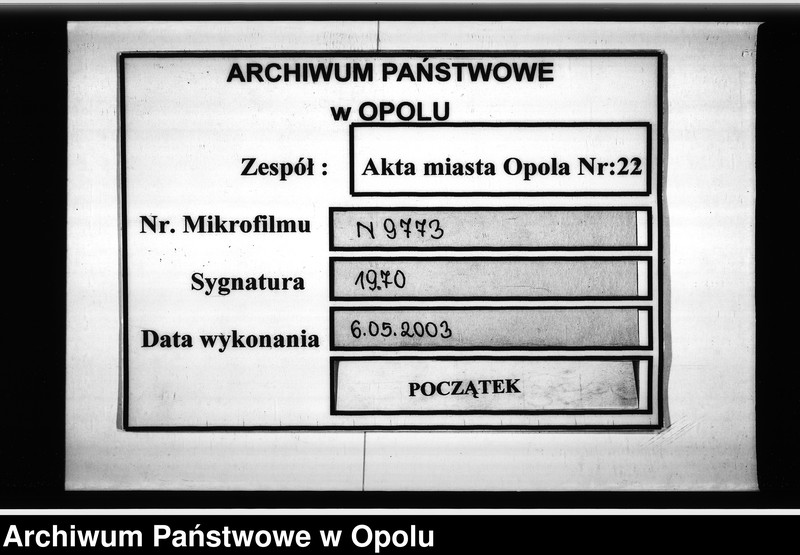 Obraz 1 z jednostki "Acta betreffend das verbothwidrige Beziehen der Ablass - und andern Märkte mit Waaren und Getränke vol I de anno 1809 bis"