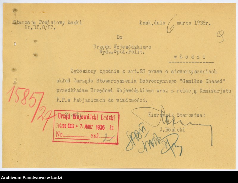 Obraz 12 z jednostki "Stowarzyszenie Dobroczynne "Gemitus-Chesed" w Pabianicach"
