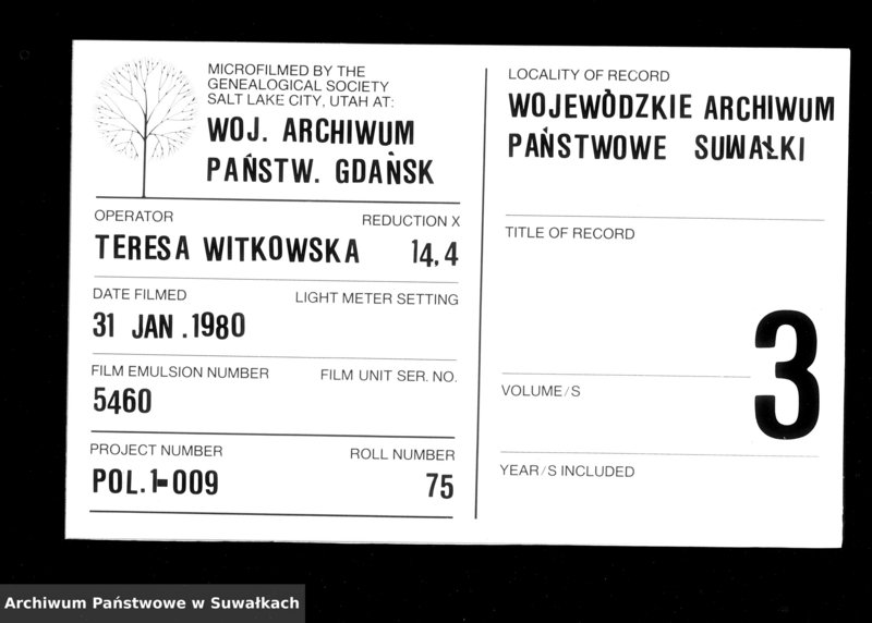 image.from.unit.number "Duplikat akt urodzenia, zaślubin i zejść sekty filiponów gminy Sejwy na rok 1867"