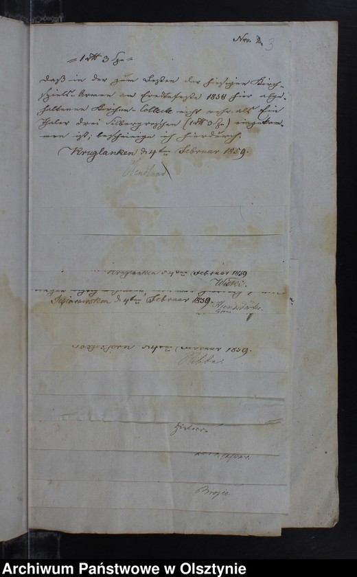 image.from.unit.number "Armen-Cassen Rechnung des Kirchspiels Kruklanken"