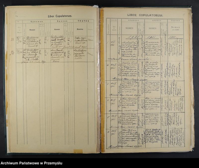 Obraz 13 z jednostki "Księga małżeństw i zgonów"