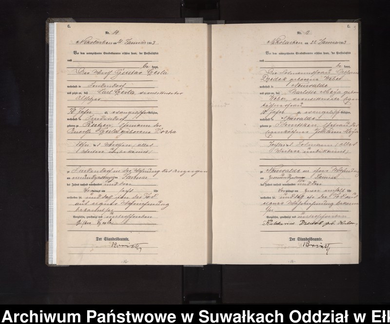image.from.unit.number "Sterbe-Haupt-Register des Königlichen Preussischen Standes-Amtes Nikolaiken Kreis Sensburg"