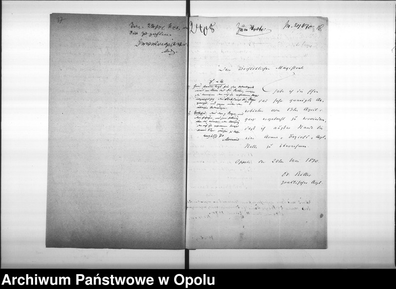 Obraz 15 z jednostki "Anstellung der Armenärzte 1865"
