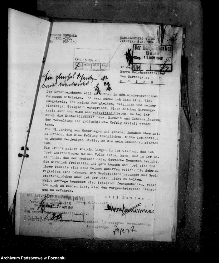 Obraz 8 z jednostki "Bewerbungen um Anstellung"