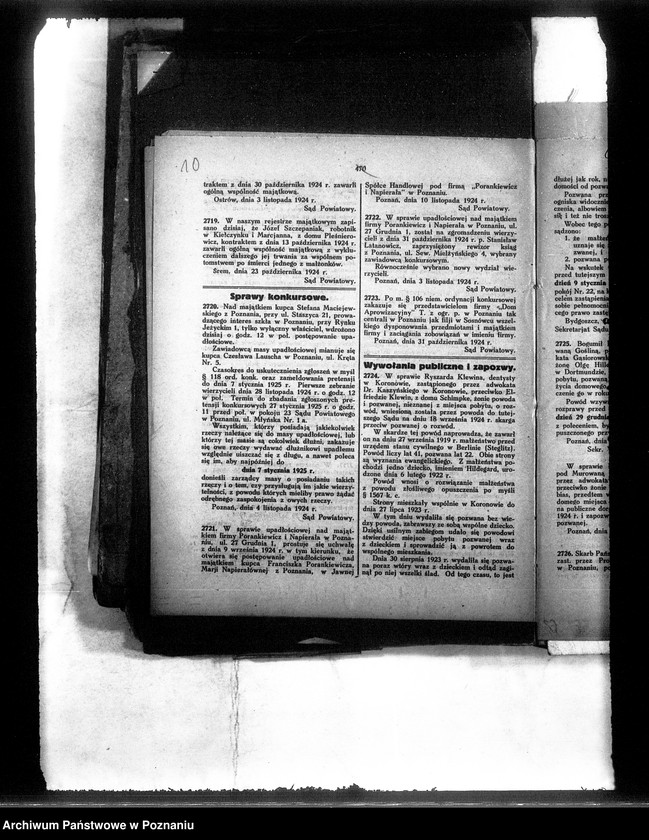 Obraz 13 z jednostki "Bildung einer Draenage-Genossenschaft in Schadlowitz im Kreise Inowrazlaw /Szadłowice powiat inowrocławski/"