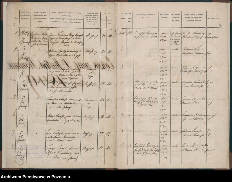 Obraz 4 z jednostki "Księga małżeństw"