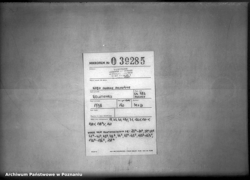 Obraz 2 z jednostki "Relationes [protocollon]"