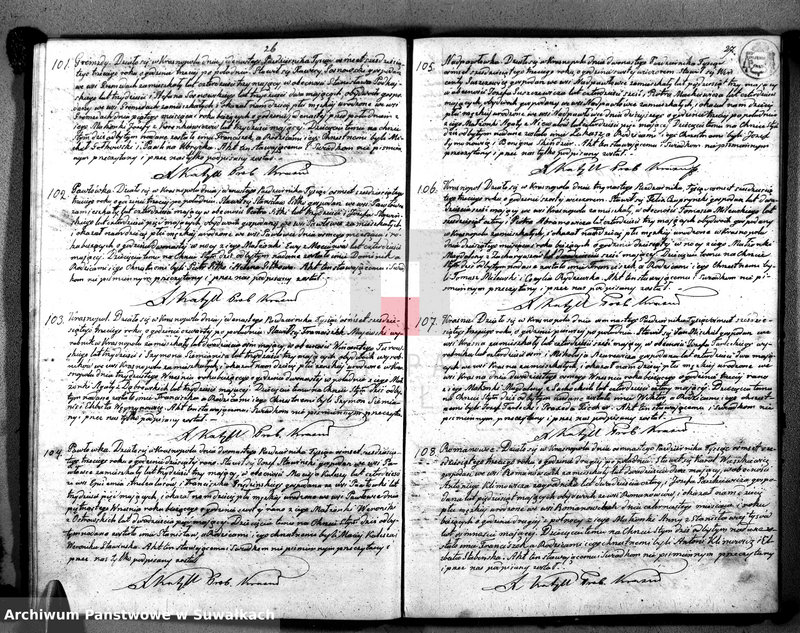 image.from.unit.number "Księga Duplikat Aktów Urodzenia, Zaślubienia i Zejścia Parafii Krasnopol za rok 1863."