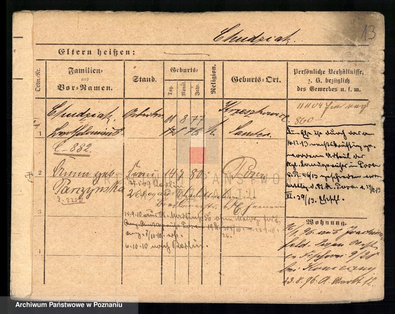 Obraz 15 z jednostki "Chudysiewicz - Chyczewski"