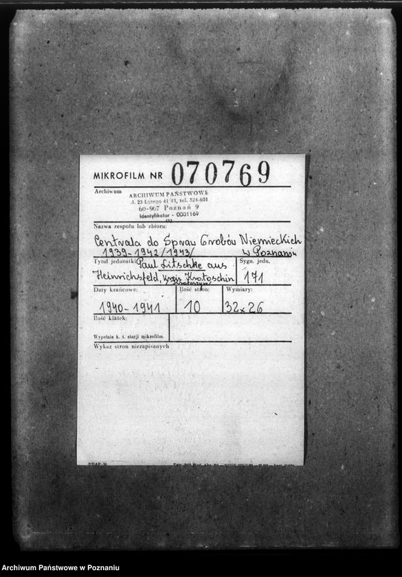 Obraz 2 z jednostki "Paul Litschke aus Heinrichsfeld, Kreis Krotoschin (Krotoszyn)"