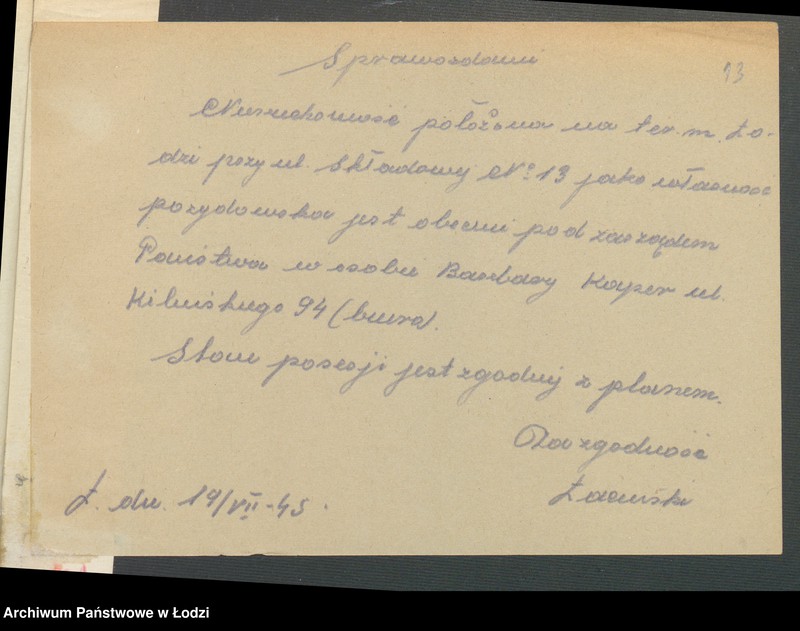 image.from.unit.number "Księga inwentarzowa nieruchomości m. Łodzi ul. Składowa"