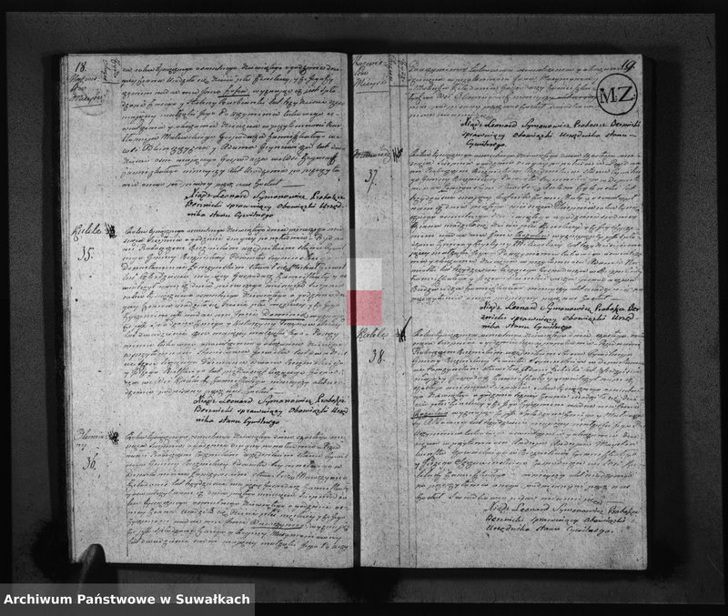 image.from.unit.number "Akta Urodzonych w Gminiej Berznickiey od 10-go Maja 1809 R-u"
