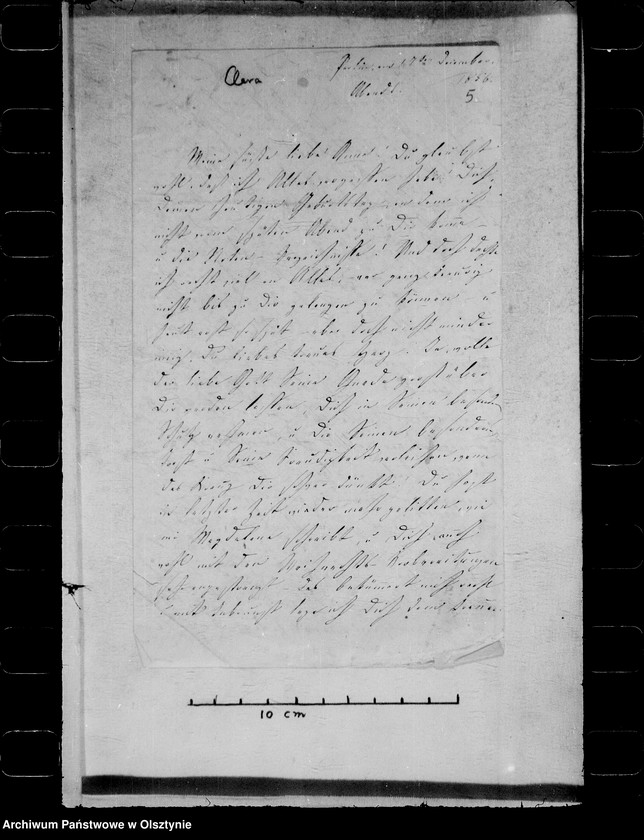 image.from.unit.number "/Clara Gfin Bassewitz aus Perlin an Anna Gfin Lehndorff geb. Hahn/"