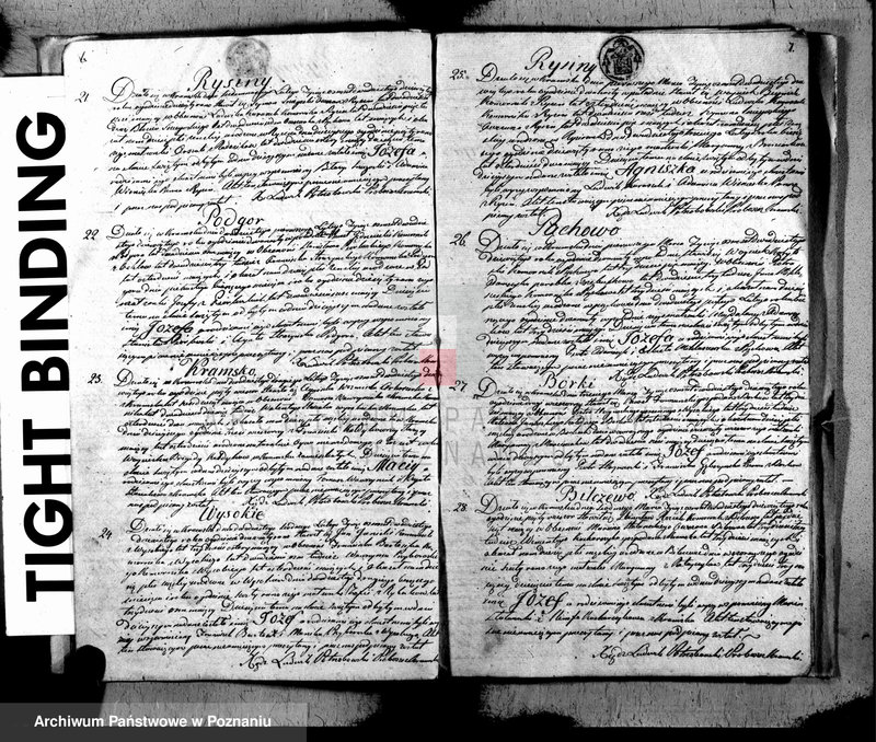 Obraz 5 z jednostki "Akta urodzonych, zaślubionych i zmarłych"