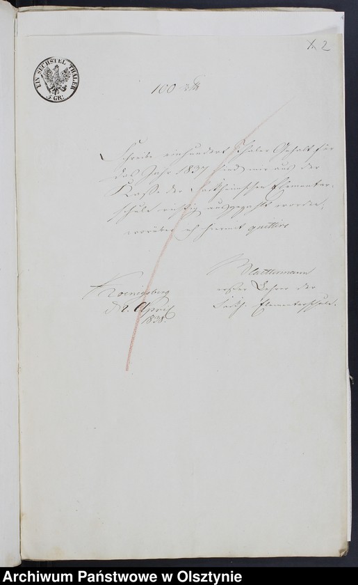 image.from.unit.number "Beläge zur Rechnung der Sackheimschen Elementaren Schulkassen"